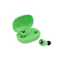 eKids Minecraft Bluetooth Earbuds with Microphone, Wireless Earbuds with Charging Case
