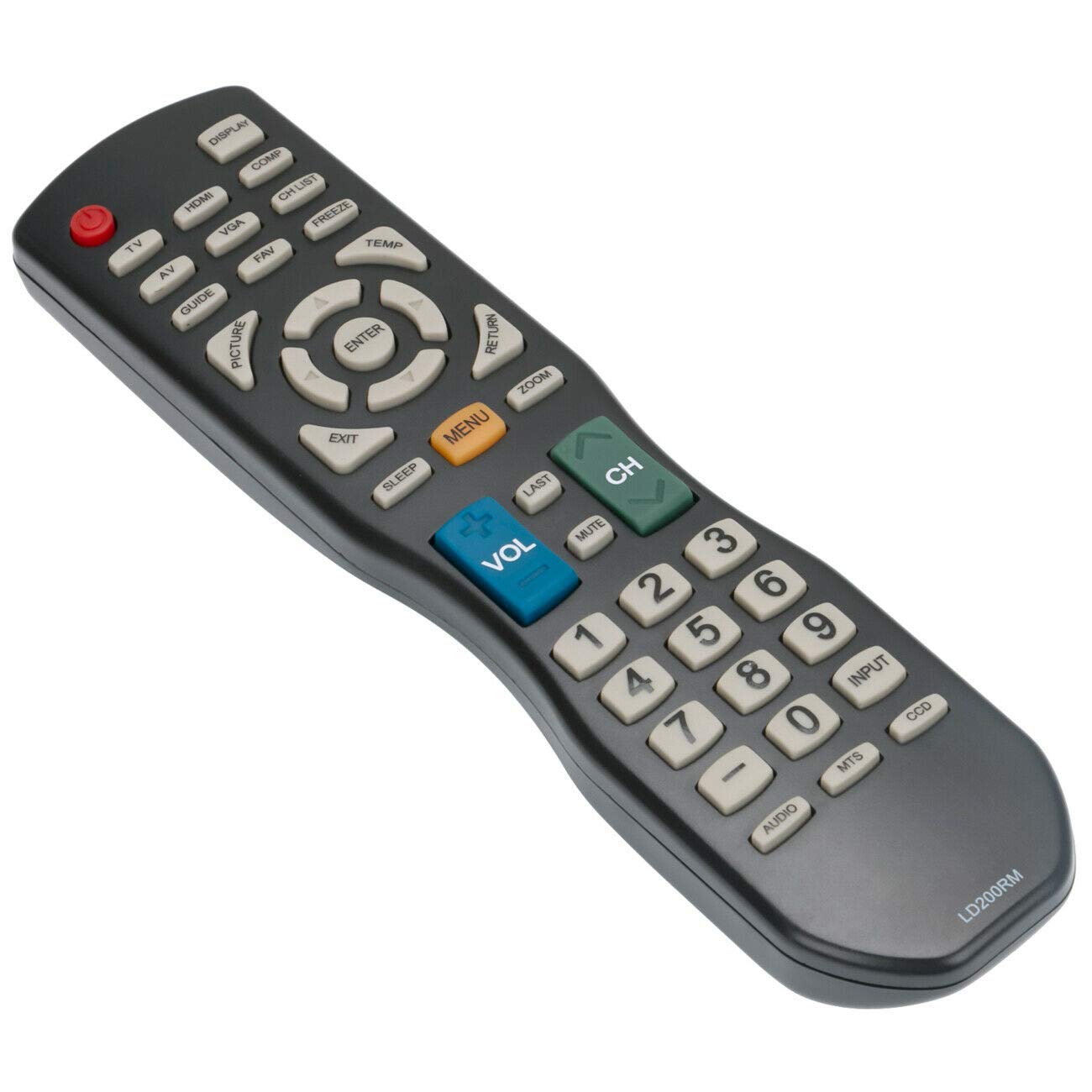 LD200RM Remote compatiable for APEX LCD LD3288M LE3242 LE4012 LD3288T LD3288 LD4688T LD4688