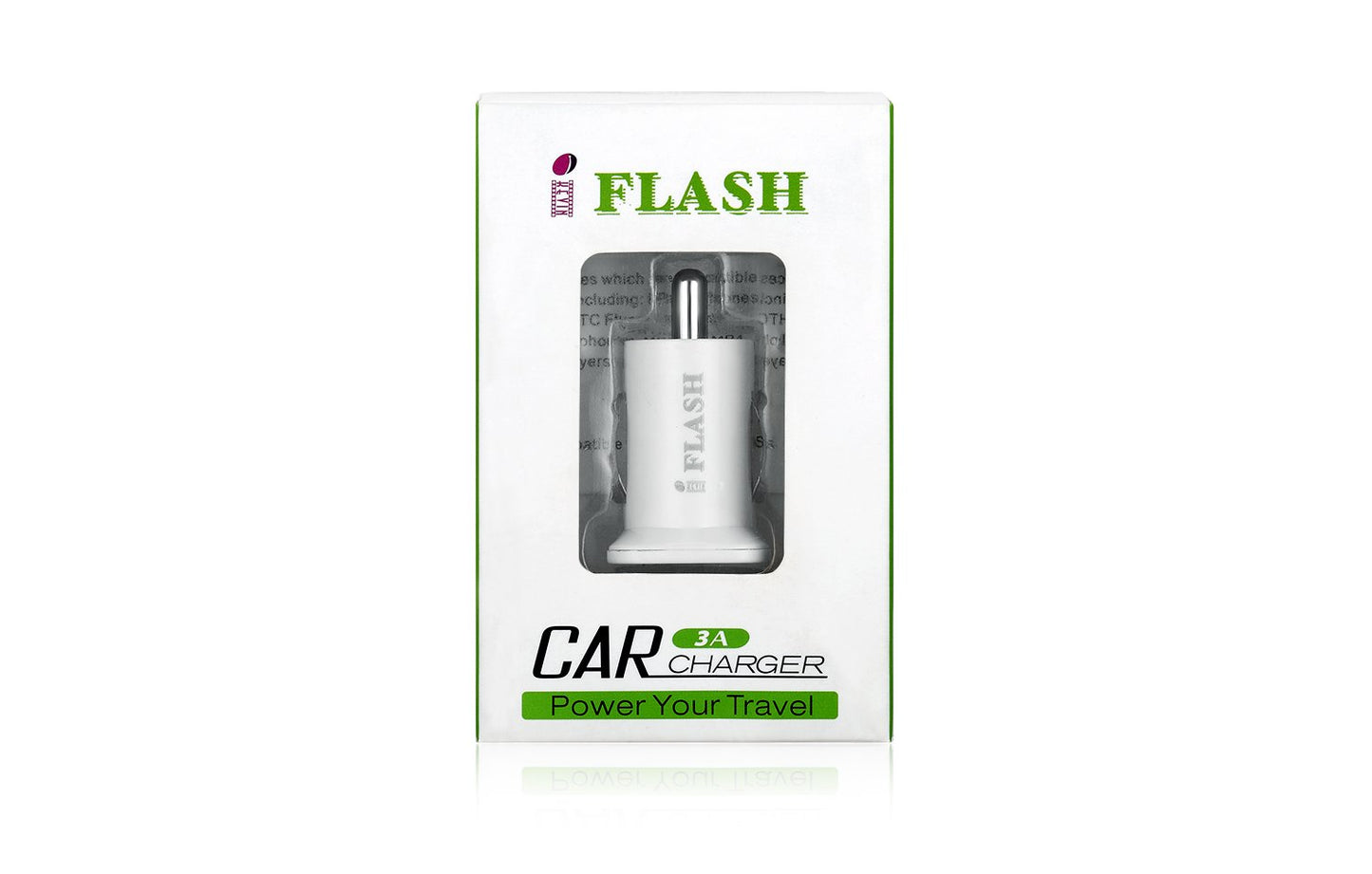 iFlash Dual USB Car Lighter Charger Adapter with 3A Output - fast Heavy Duty Ouput - Support Apple iPad Pro / Air 2 / mini 2/3/4 iPhone X / 8 Plus / 7
