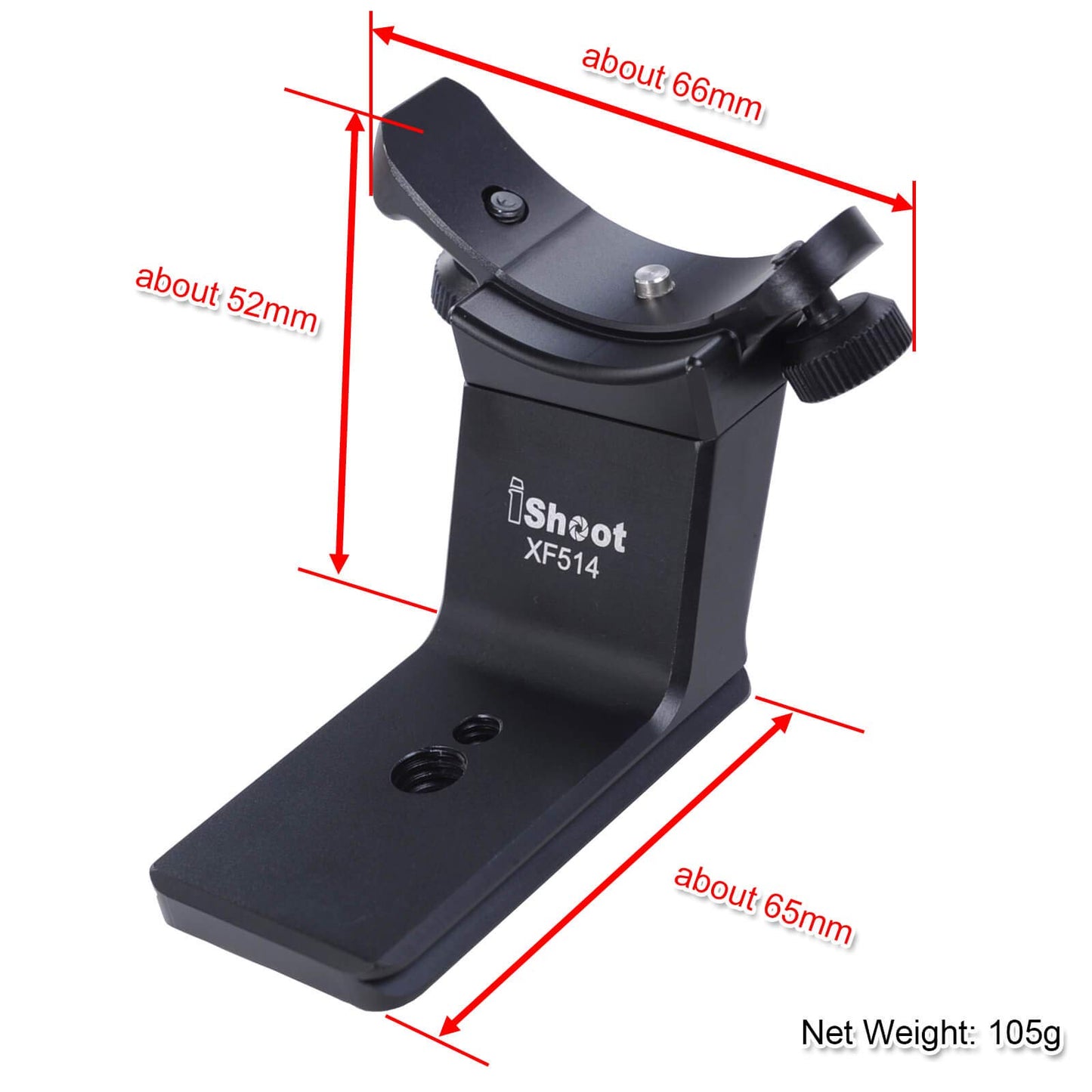 iShoot Replacement Lens Foot, All-Metal Lens Collar Base Tripod Mount Ring Stand for Fujifilm Fujinon XF 50-140mm F2.8 R LM OIS WR Lens 6443060