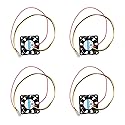 HiLetgo 4pcs DC 12V 4010 Fan 3Pin Computer CPU Cooler Mini Cooling Fan 40x40x10mm Small Exhaust Fan for Ender 3 CR10 3D Printer