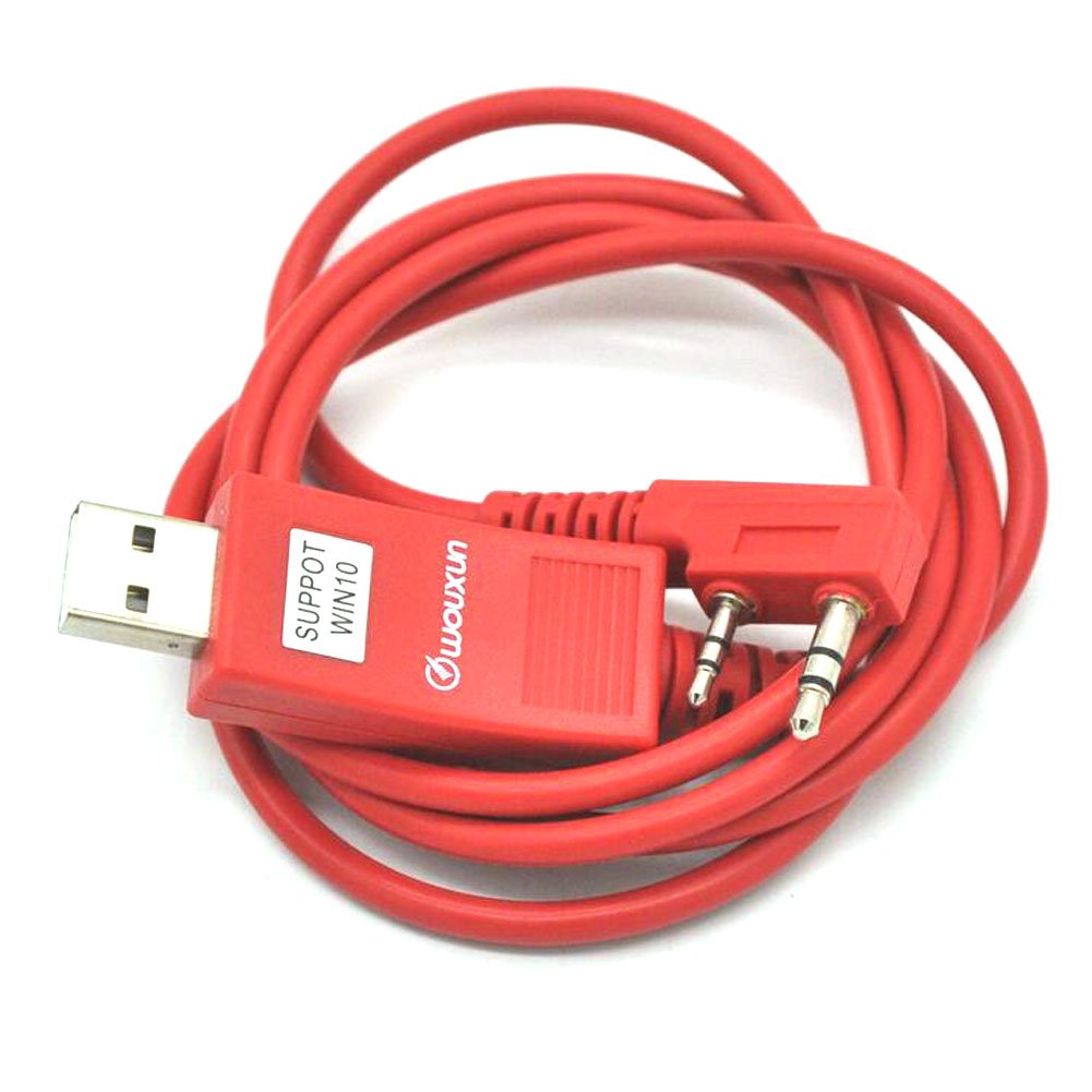WouXun USB Programming Cable for G-UVD1P KG-UV6D KG-UV8D Walkie Talkie with CD Driver