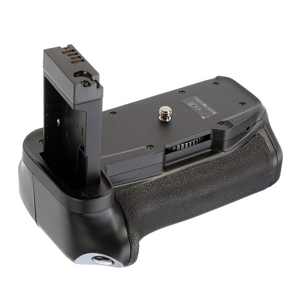 Vertical Battery Grip Holder for Canon EOS 800D/ Rebel T7i 77D X9i DSLR Camera Compatible with 1 or 2 PCS LP-E17 Battery