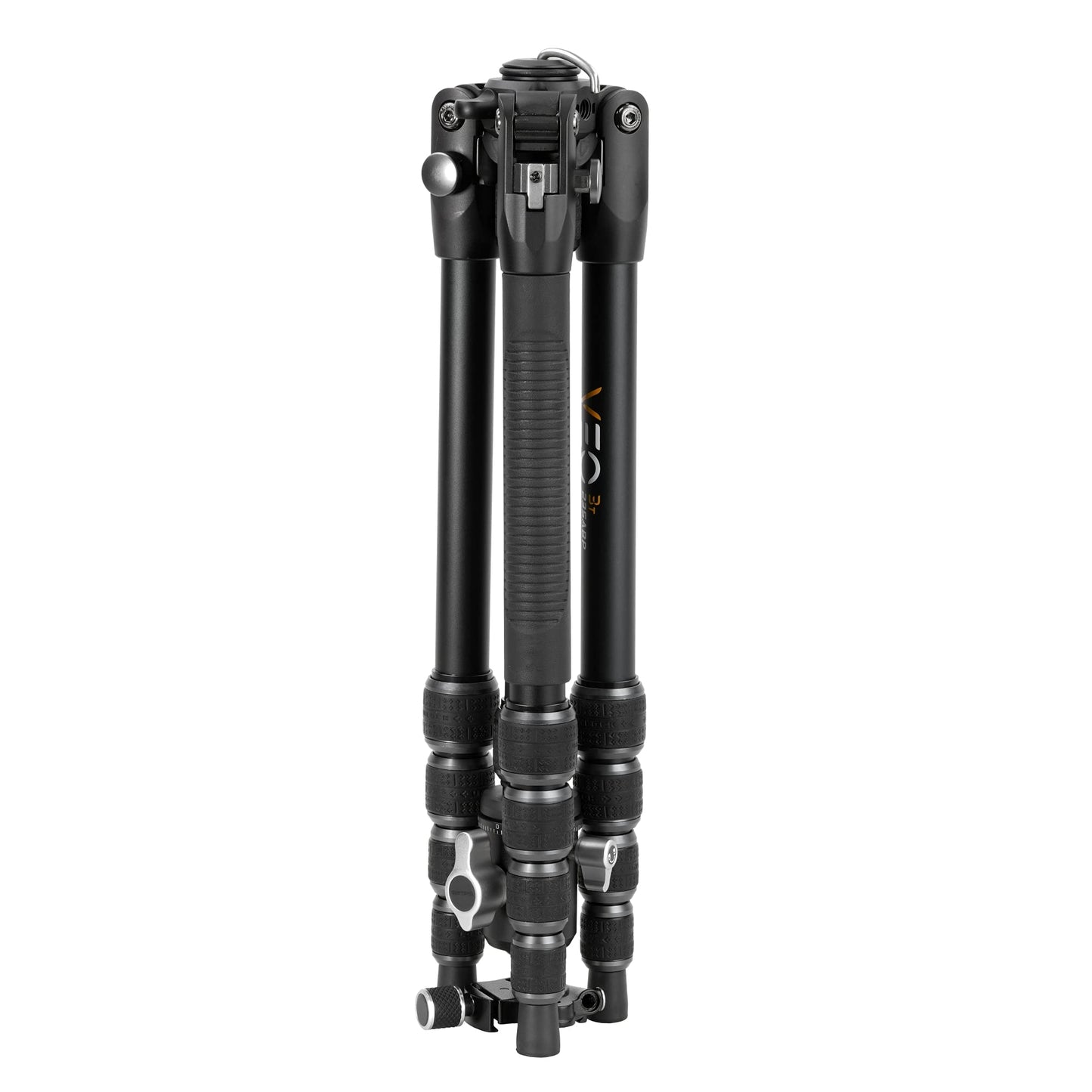 Vanguard VEO3T235ABP Aluminum Travel Tripod with Ball Head, Removeable Pan Handle, and Quick Shoe with Built-in Smartphone Holder