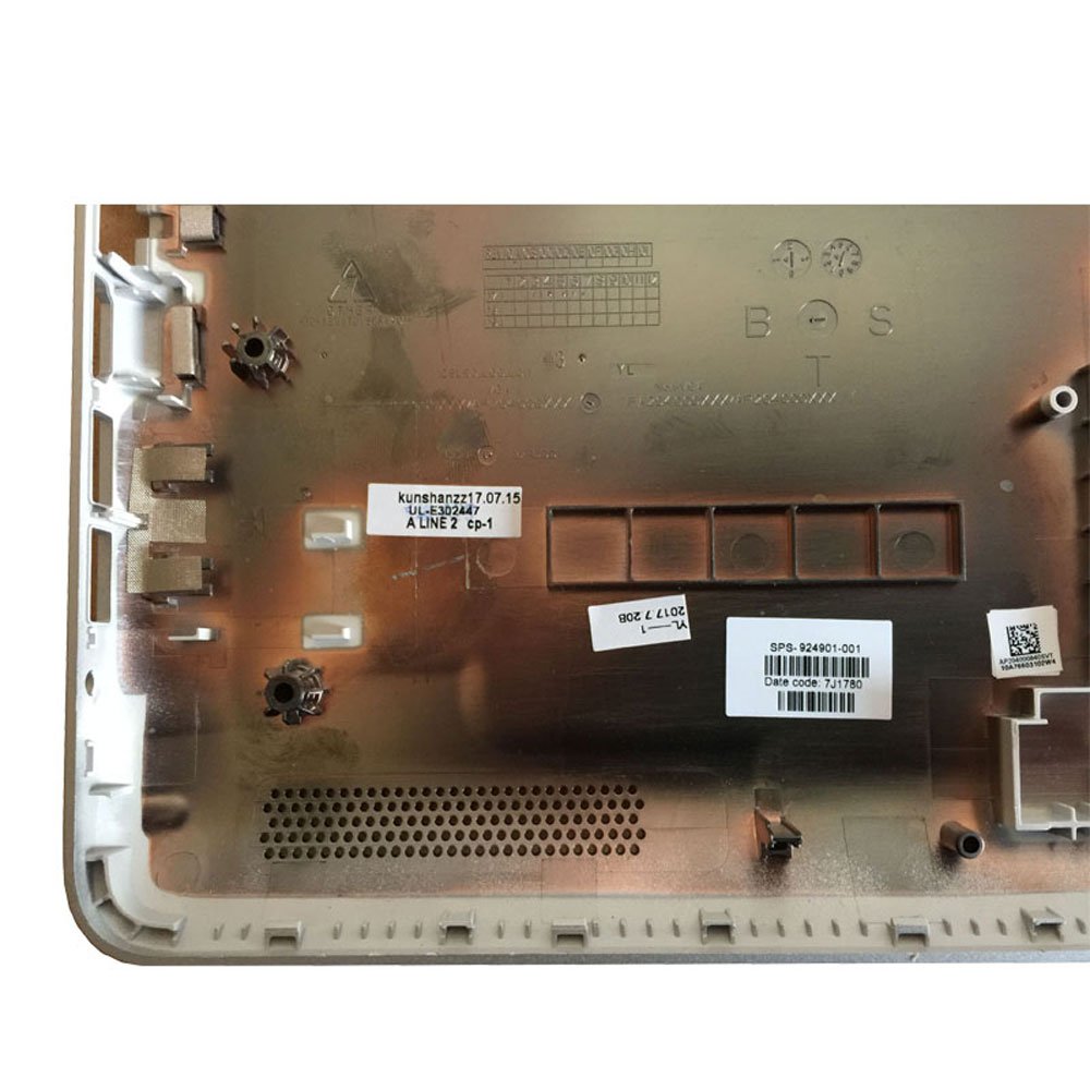 New Laptop Replacement Parts Fit HP Pavilion 250 G6 255 G6 256 G6 258 G6 TPN-C129 TPN-C130 (Bottom Base Cover Case) No HDMI