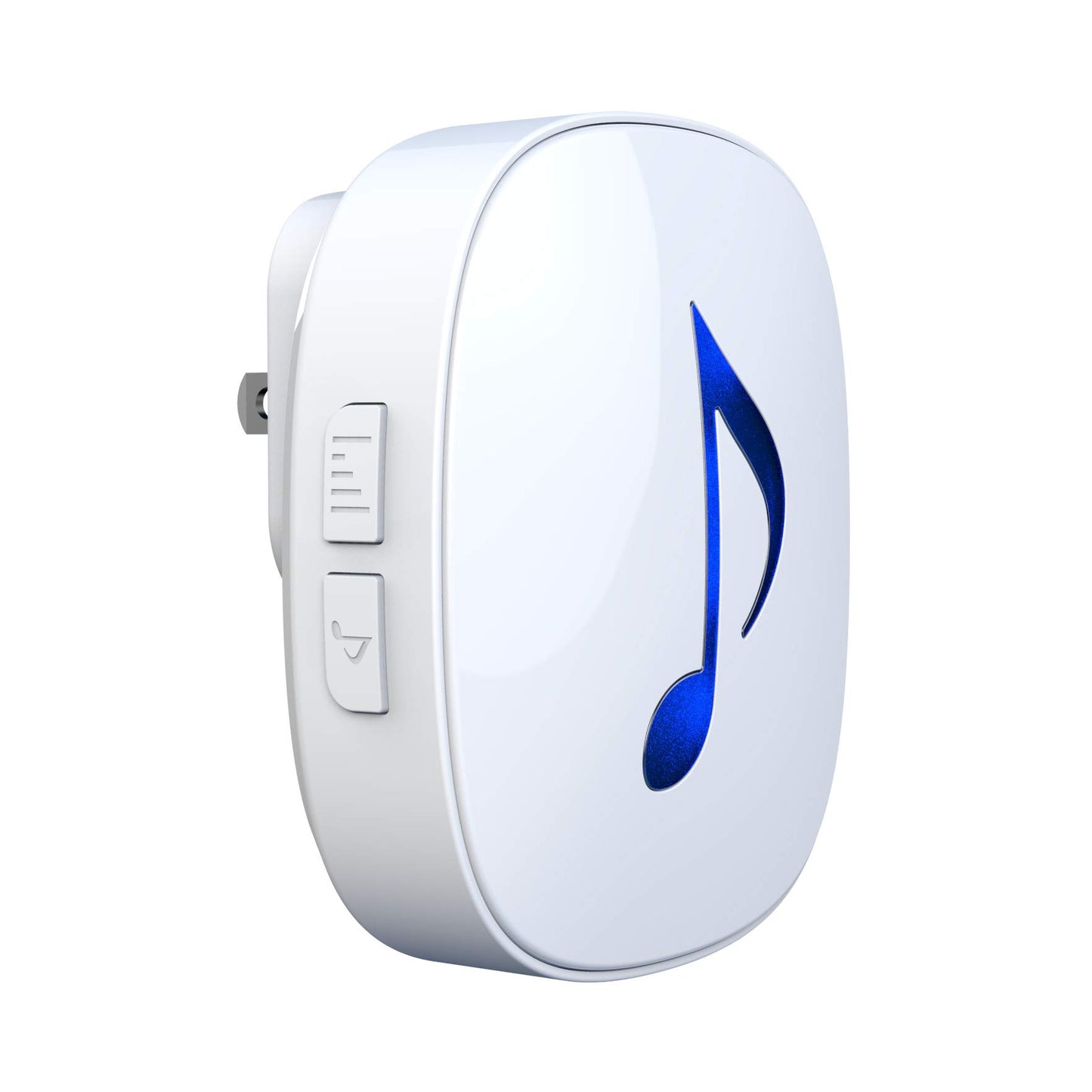 HTZSAFE Wireless Door/Window Magnetic Sensor Alarm-600 Feet Long Wireless Transmission Range-35 Classic Melodies Optional,4 Volume Levels & LED