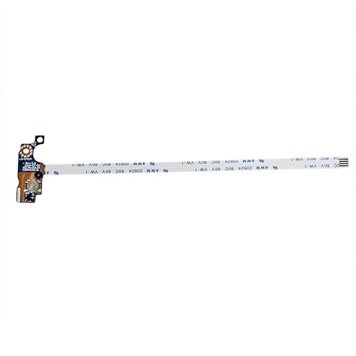 Zahara Power Switch Button Board with Cable Replacement for HP 15-ay061nr 15-ay065nr 15-ay067nr 15-ay068ca 15-ay068nr