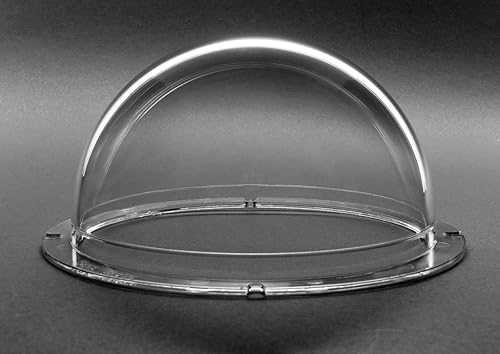 Detoria 4 Inch Acrylic Indoor/Outdoor Clear Camera Dome Security Camera Housing