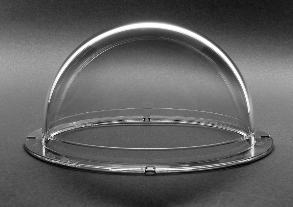 Detoria 4 Inch Acrylic Indoor/Outdoor Clear Camera Dome Security Camera Housing