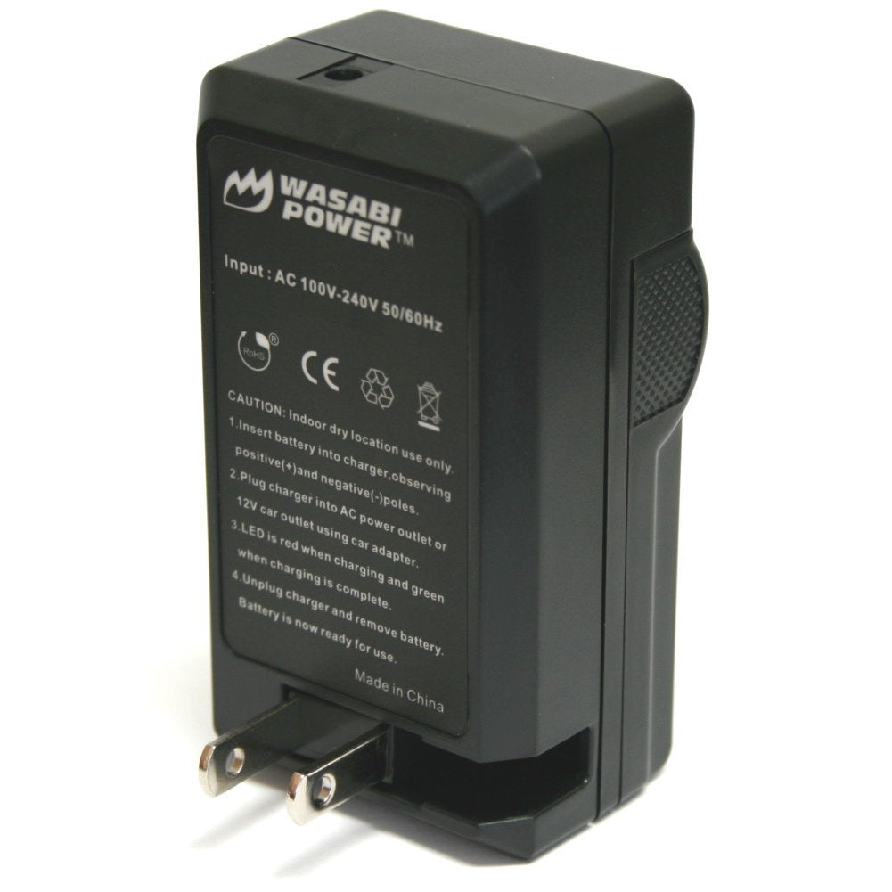 Wasabi Power Battery (2-Pack) and Charger for Canon BP-727, CG-700 and Canon VIXIA HF M50, HF M52, HF M500, HF R30, HF R32, HF R40, HF R42, HF R50, HF