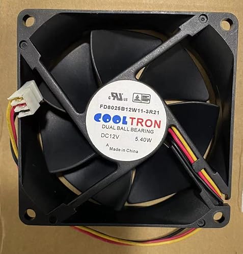 FD8025B12W11-3R21 Fans DC12V 5.40W 80×80×25MM Cooling Fan
