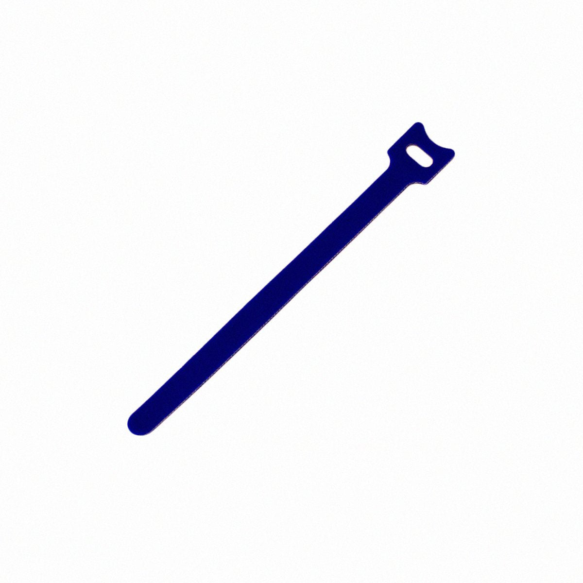 NavePoint 8 Inch Hook and Loop Reusable Strap Cable Cord Wire Ties 100 Pack Blue