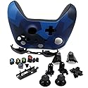 Deal4GO Full Housing Shell kit w/Thumbstick/Buttons/RB LB Bumper/Frontplate Replacement for Xbox One Controller Blue