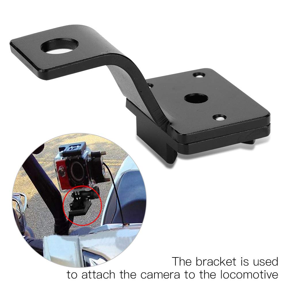 Sports Camera Holder Bracket, Aluminum Motorcycle Rearview Mirror Mount Bracket Holder Accessory for for Xiaoyi Action Cameras