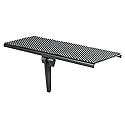 Mount Plus MP-05-01 Top Shelf TV Mounting Bracket 12-inch Wide Platform | Holds Speaker, Streaming Device | Made for Apple TV and Remote Control (1