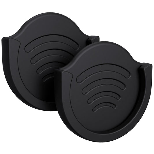 pop-tech Car Grips Mount for Phone Stand, 2 Pack Phone Holder for Collapsible Grip/Socket Mount Users with 3M Sticky Adhesive Replacement Used on