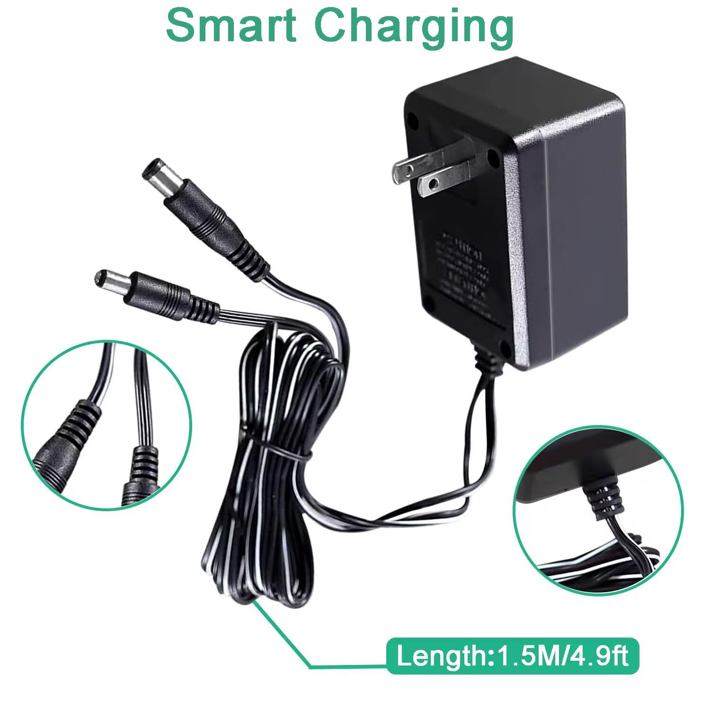 Super Nintendo/SNES/NES/Genesis AC Adapter with NES/SNES Power Cord