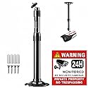 SamIdea 7.87"~15.75" Black Telescopic Mount Security Camera Wall Ceiling Mounting Bracket,Telescopic Adjustable Camera Wall Mount Bracket