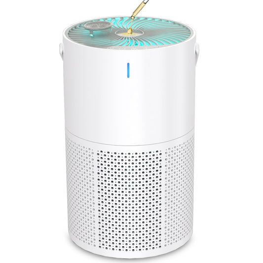 Air Purifiers for Home Large Room up to 1095 Ft², H13 True HEPA Filter Air Purifier for Bedroom with Quiet Sleep Mode & Timer, Air Cleaner for Pets