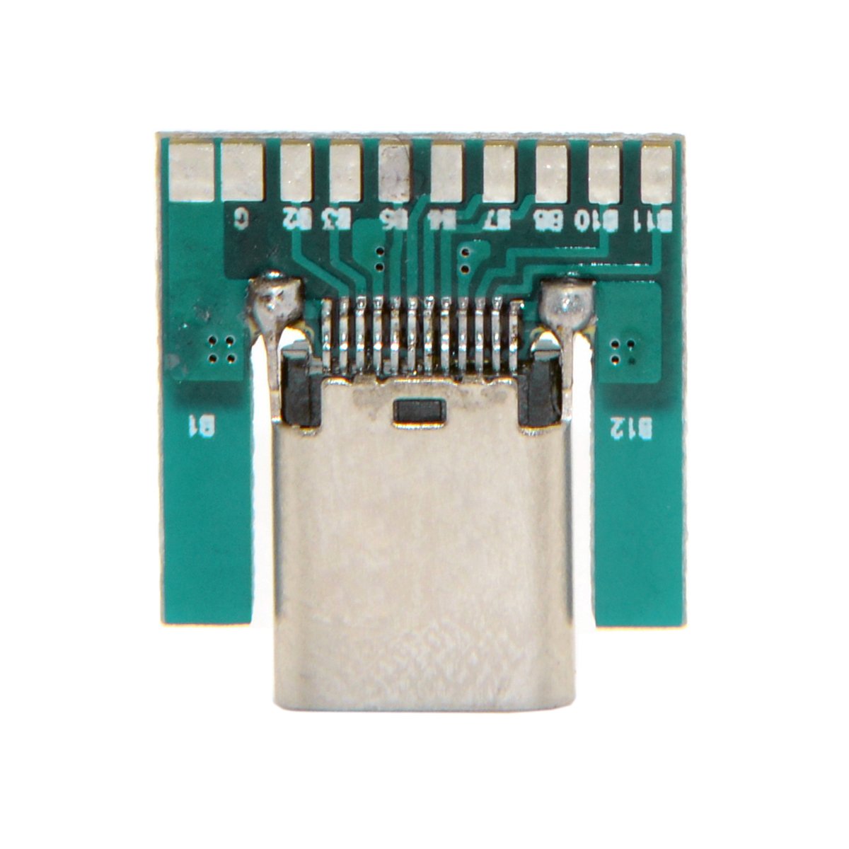 JSER DIY 24pin USB 3.1 Type-C Female Socket Connector SMT Type with PC Board