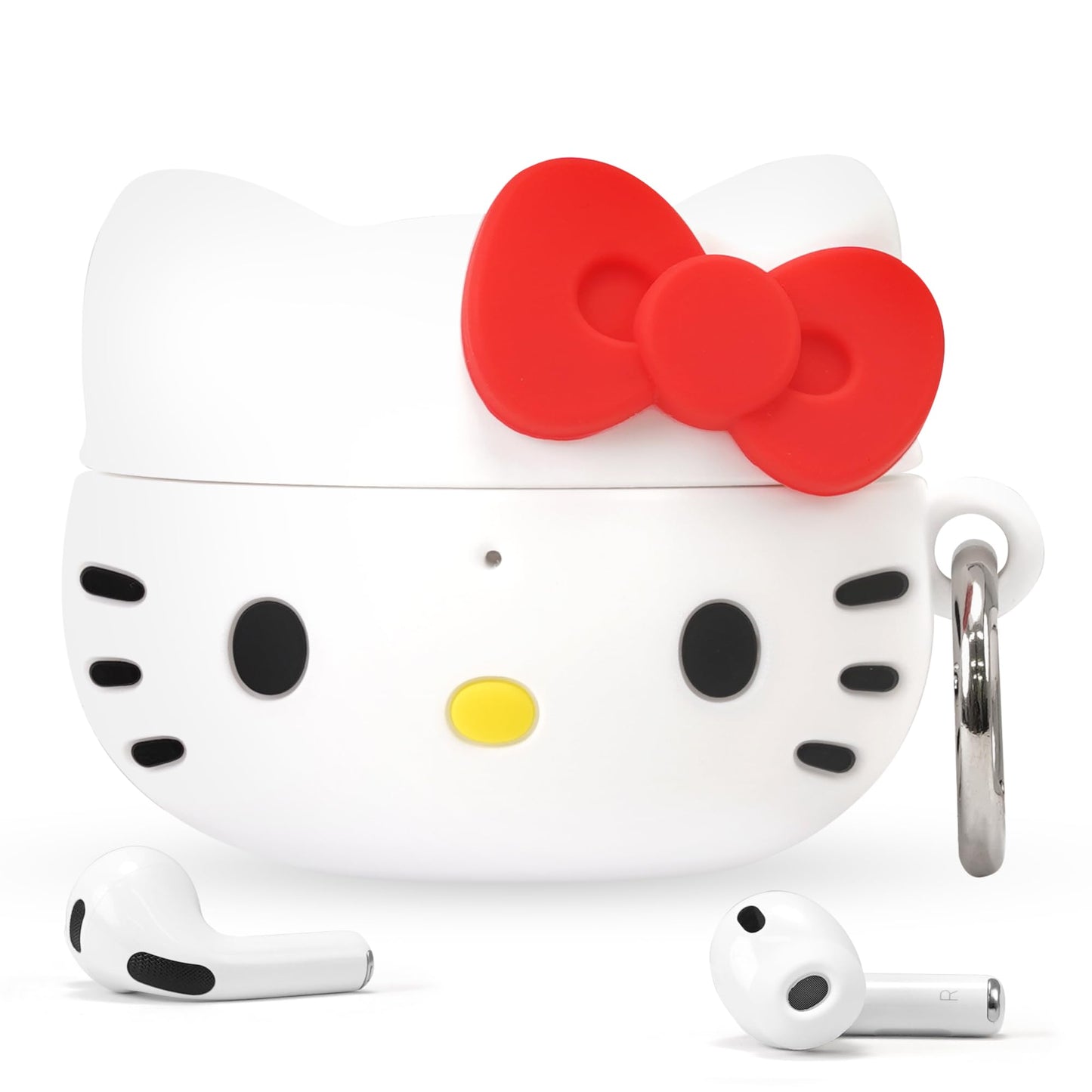 iFace Hello Kitty and Friends Cute Case [ Compatible with AirPods Pro 3] - Kawaii Silicone Protective Cover [Carabiner Clip Included] [Wireless