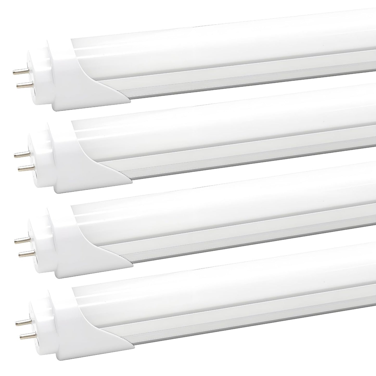 Striplight T8 T10 T12 2FT LED Light Tube - 8W LED Replacement for 24 inch Fluorescent Bulb, 20W Equivalent, 1120Lm, 5000K Daylight White, Ballast