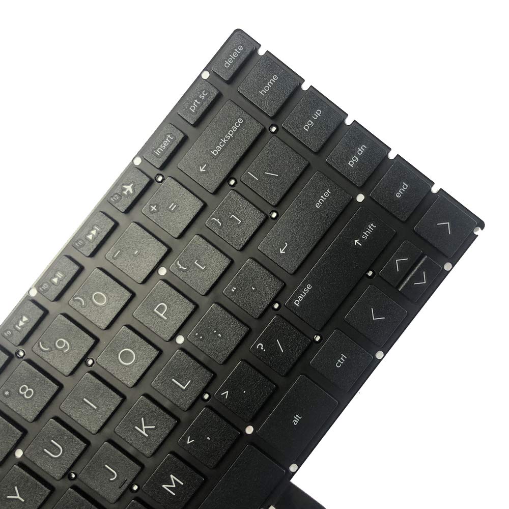 Zahara Laptop US Keyboard Black Replacement for HP 14-DK Series 14-dk0011ds 14-dk0012ds 14-dk0022wm 14-dk0024wm 14-dk1003dx 14-dk1025wm