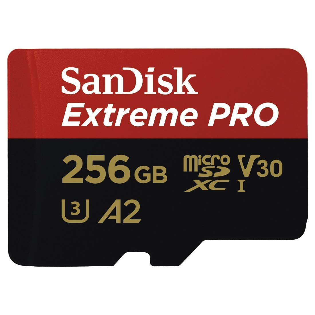 SanDisk MicroSDXC Card 256GB Extreme Pro Compatible with Insta 360 X5, X4 and Ace Pro 2 Cameras with Up to 200 MB/s Read Speed (SDSQXCD-256G-GN6MA)