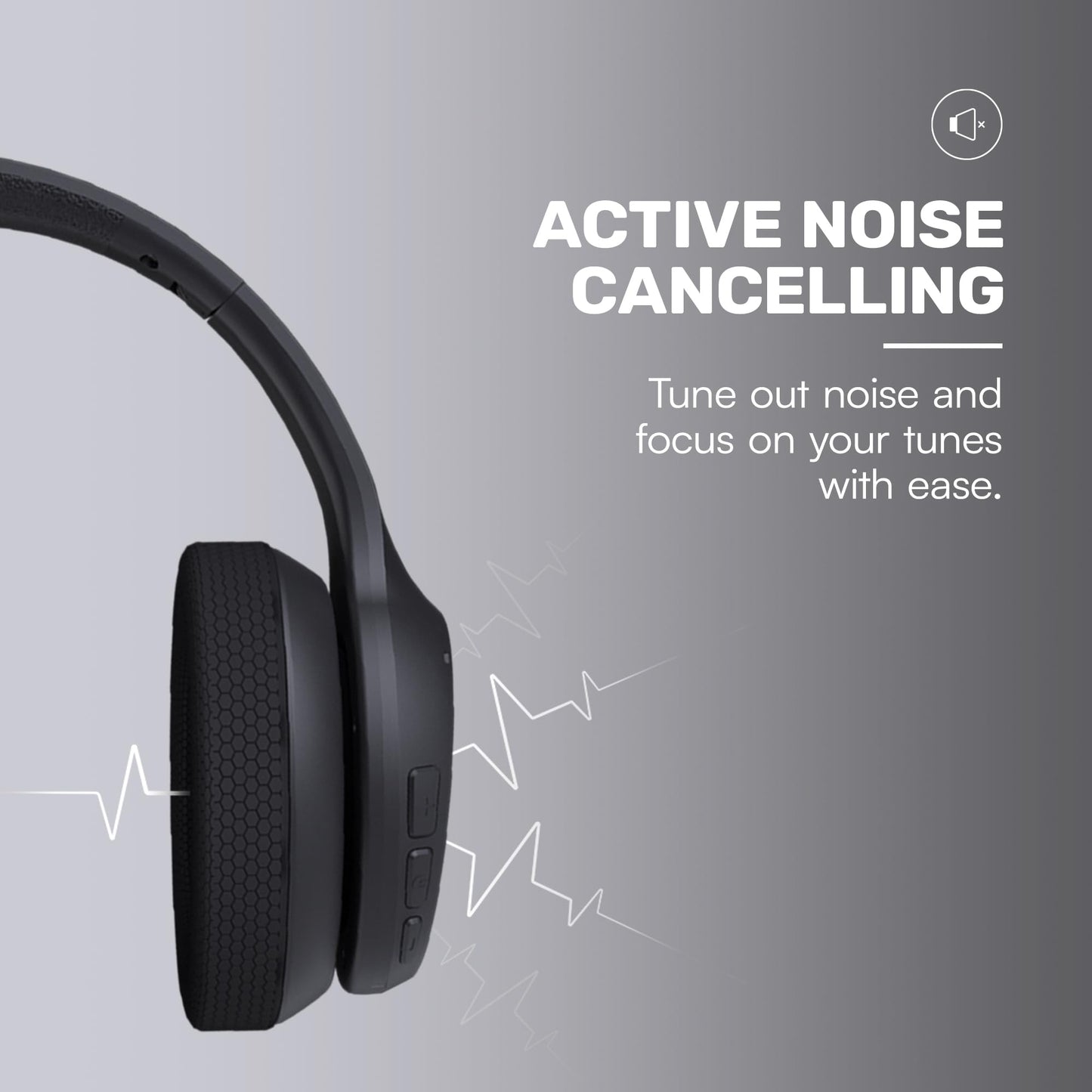 Raycon Fitness Bluetooth Headphones - Over The Ear Running Headphones, Active Noise Cancelling Wireless Headphones + Awareness Mode, Bluetooth…