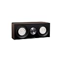 Fluance Reference High Performance 2-Way Center Channel Speaker for Enhanced Dialogue and Vocals in Home Theater Surround Sound Systems - Walnut