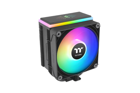 Thermaltake ASTRIA 400 ARGB CPU Cooler, Compatible with Latest Intel LGA 1851/1700 and AMD AM5 CPU, Single Tower, 230W TDP Cooling Power