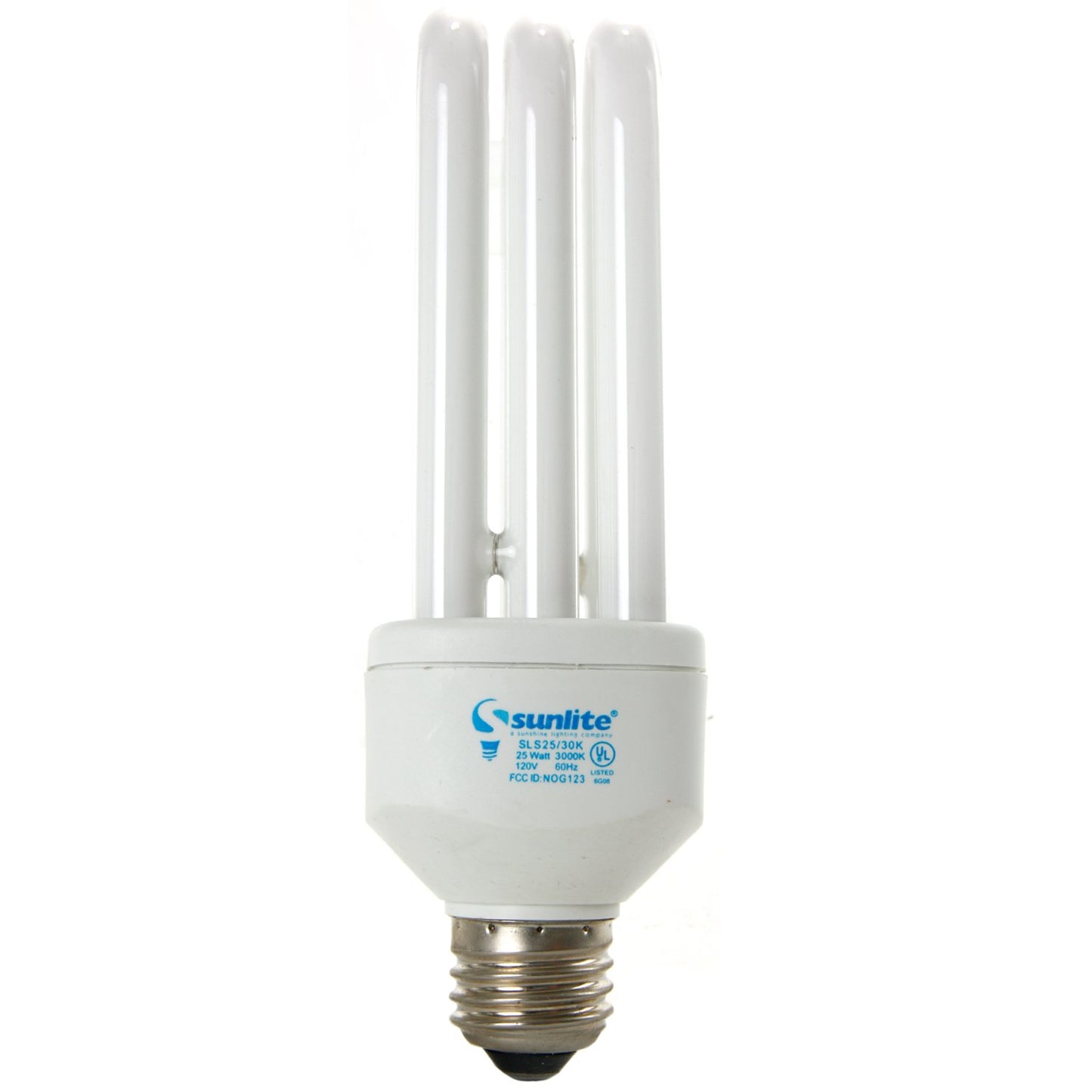 Sunlite SLS25/30K SLS Triple Tube 25 Watt Energy Saving CFL Light Bulb Medium Base Warm White