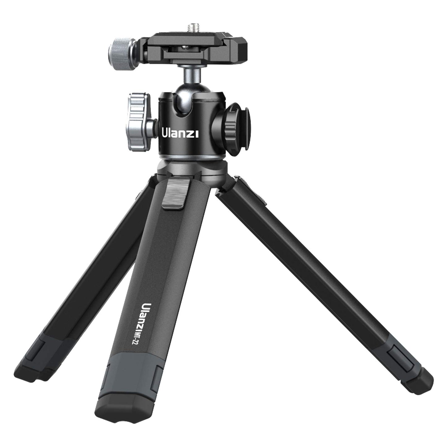 Portable Desktop Mini Tripod PICTRON MT-24 Compact Camera Tripod Aluminum Alloy with 360° Ball Head,1/4 inches Quick Release Plate for DSLR Camera