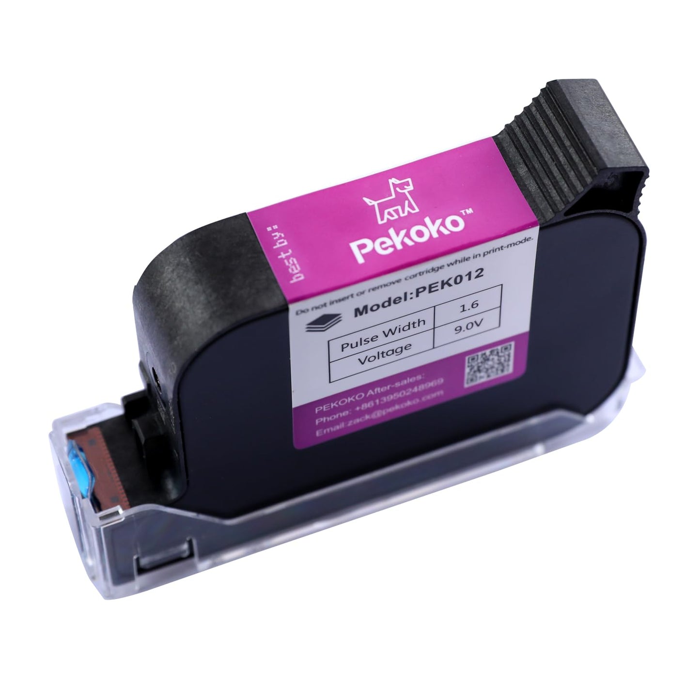 PKEOKO Black Original Solvent Quick Drying Ink Cartridge for MD1 Desktop Inkjet Printer