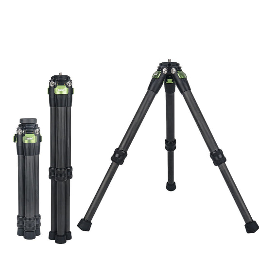 Liuliron Table Desk Carbon Fiber 3model Micro Desktop Mini Tripod for Insta360 Insta 360 X5 X4 X3 X2 R X GO 2 one R RS Camera Accessories (Green)