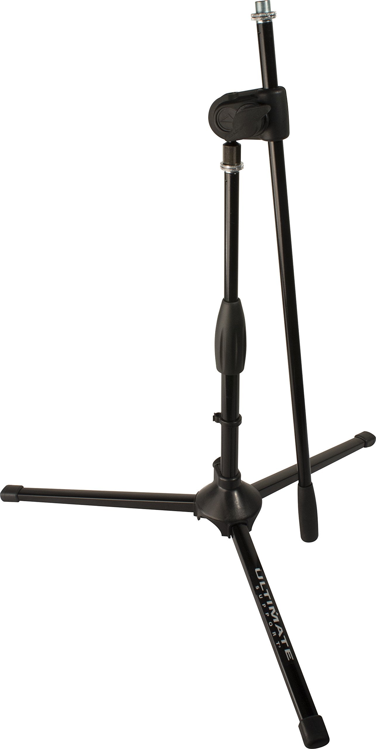 Ultimate Support MC-40B-PRO-SHORT Classic Series Microphone Stand w/Three-way Adjustable Boom Arm and Stable Tripod Base