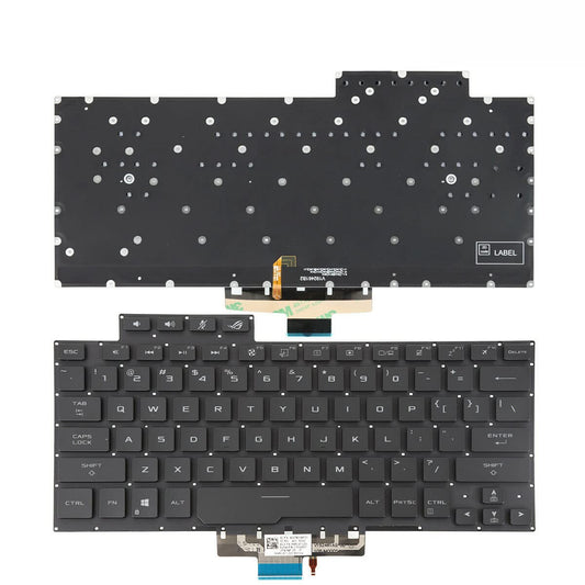 New US Black English Backlit Laptop Keyboard (Without palmrest) for ASUS Zephyrus GA401 GA401I GA401IU GA401IV