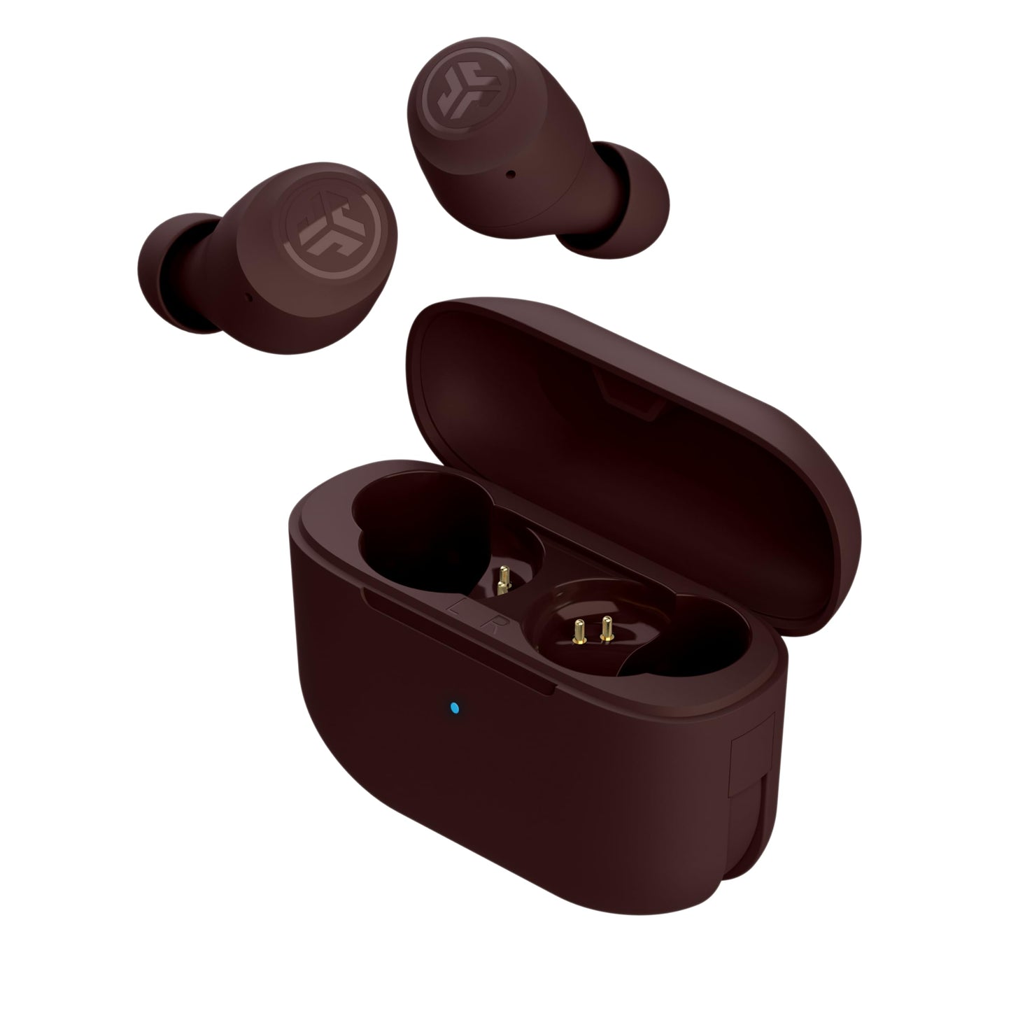 JLab, Go Air Pop+ Tones, True Wireless Earbuds, Bluetooth, IPX4, Dual Connect, EQ3 Sound, 4975 C