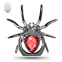 Allengel Phone Ring Holder Stand, 360 Degree Rotation Universal Spider Finger Kickstand with Polished Metal Phone Grip for Cell Phone, Red