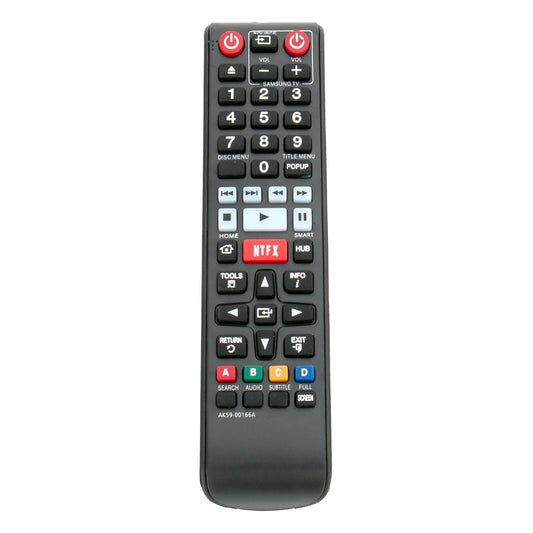 New AK59-00166A Replaced Remote fit for Samsung Blu-Ray DVD Player BD-F5900 BD-F7500 BDF5900 BDF7500 BDFM59 BDFM59C AK59-00167A