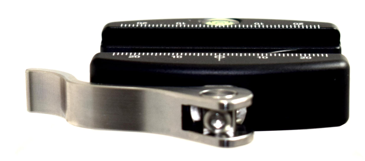 Desmond DLR-60 60mm Lever Lock QR Clamp 3/8" Arca-Swiss Compatible for Tripod Head Quick Release