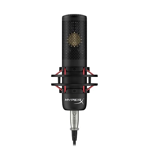 HyperX ProCast Microphone - Large Diaphragm Condenser Mic, XLR Connection