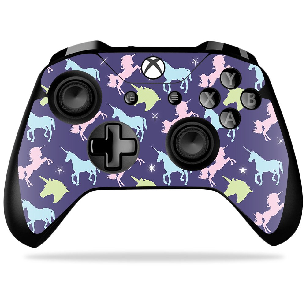 MightySkins Skin Compatible with Microsoft Xbox One X Controller - Unicorn Dream | Protective, Durable, and Unique Vinyl Decal wrap Cover | Easy