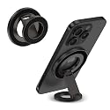 Magnetic Phone Ring Grip Holder for MagSafe Magnet Phone Grip Stand Finger Ring Two-Sided Magnetic Kickstand for iPhone 17 16 Pro Max 16e 15 14 13 12