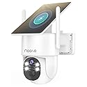Noorio Solar Security Camera Wireless Outdoor, 2K Cameras for Home Security, 4MP 360° Camera with Dual Band WiFi 2.4/5G, AI Human Detection, Color