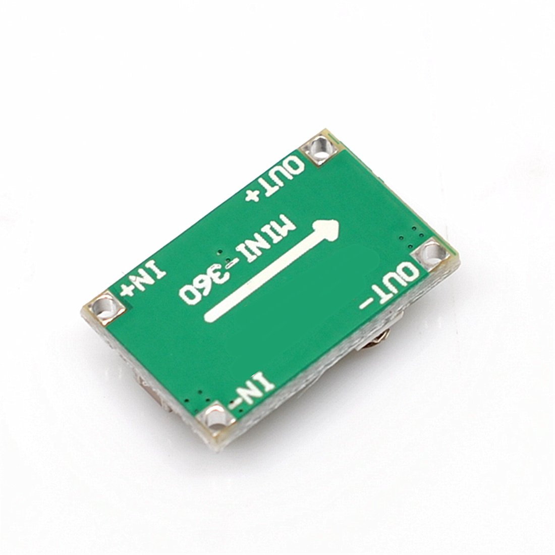 Oiyagai 10Pcs Mini 360 MP2307 DC-DC Buck Converter Step Down Power Supply Module Adjustable 4.75V-23V to 1V-17V for Arduino RC DIY Projects