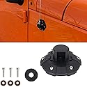 Car Antenna Base Cover Aerials Bottom Protector for Jeep Wrangler JK JL JLU JT Rubicon Sahara Sport 2007-2021 Car Accessories