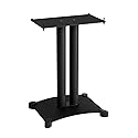 Sanus SFC22-B1 Steel Series 22" Speaker Stand for Center Channel Speakers Black