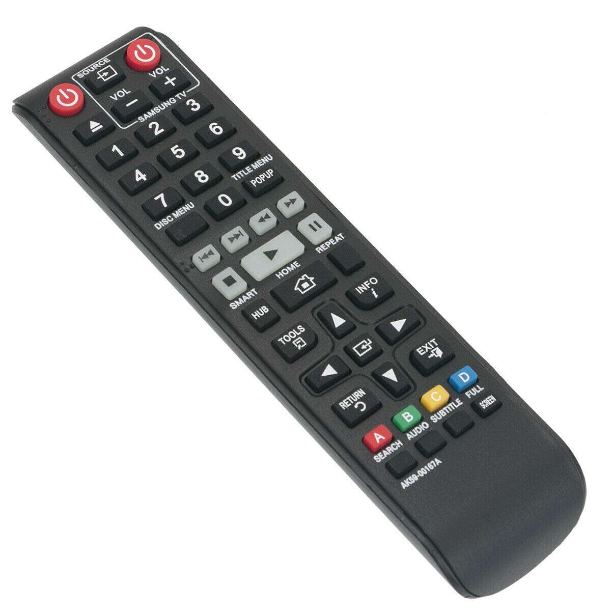 New AK59-00167A Replace Remote for Samsung Blu-ray BD-J6300 BD-JM63 BD-JM63C