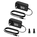 Aclorol 24V 1A Power Supply Adapter 24W AC 100V-240V to DC 24volt Power Converter Wall Charger Transformer 1000mA 800mA 600mA 400mA 5.5X2.1mm/2.5mm…